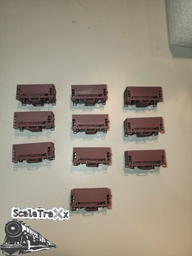 N Scale ACI 70,000 Series CN DMIR ORE 10 pack (Undecorated) (with trucks and couplers)