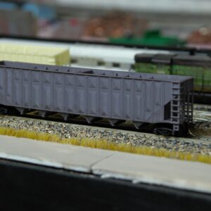 N Scale H-5 Wood Chip Hopper (Brown Undecorated) 3 Pack (Bodys Only)