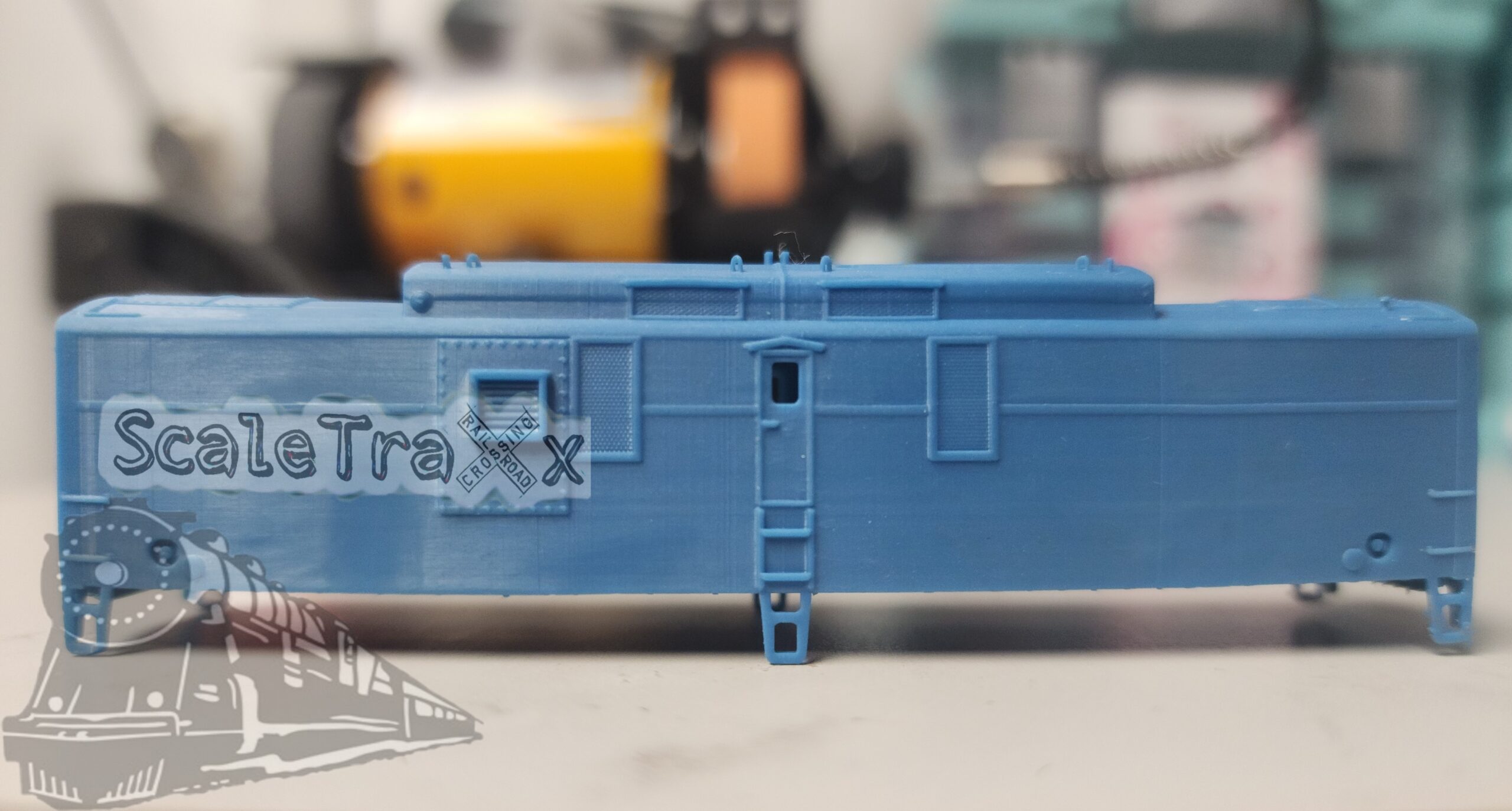 N scale HEATER CAR 2 VENT SHELL (GN,BN,AMTRAK)