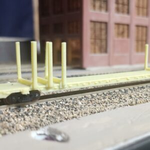 TTX POLE CAR 3 PACK NO TRUCKS UNDEC