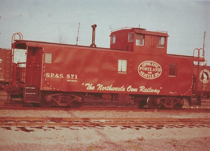 N Scale S.P.& S. TALL CABOOSE