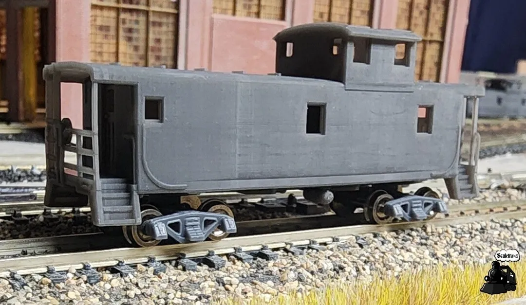 N scale BN Tall Caboose (No Roof walk)