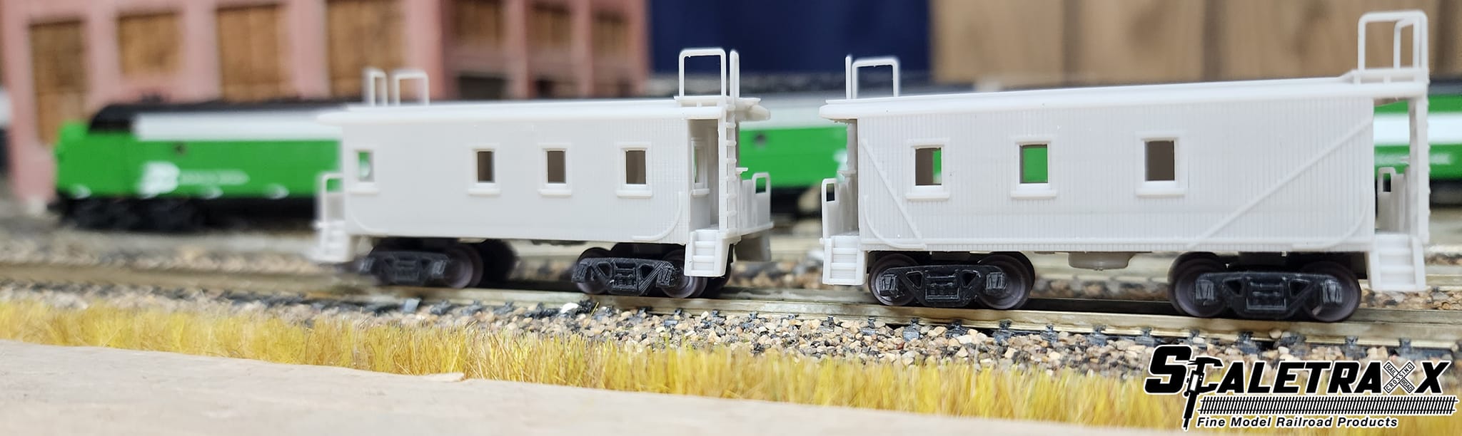 N scale Great Northern Shack Type Transfer Caboose