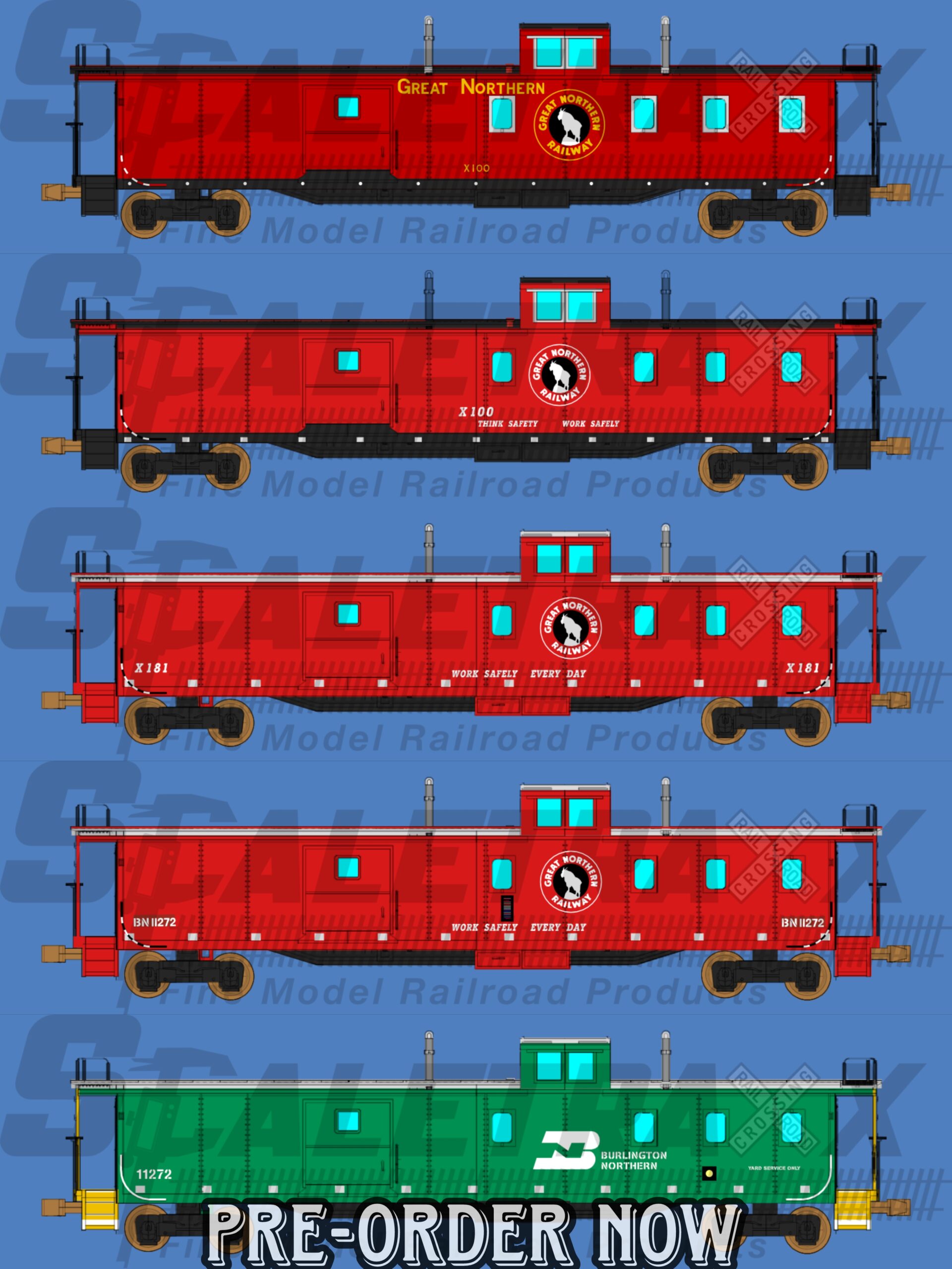 PRE-ORDER HUTCH Assembled “READY TO RUN”