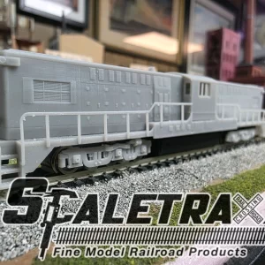 N SCALE BALDWIN CENTER CAB HIGH VENT LOW LIGHT W PRR TRUCKS