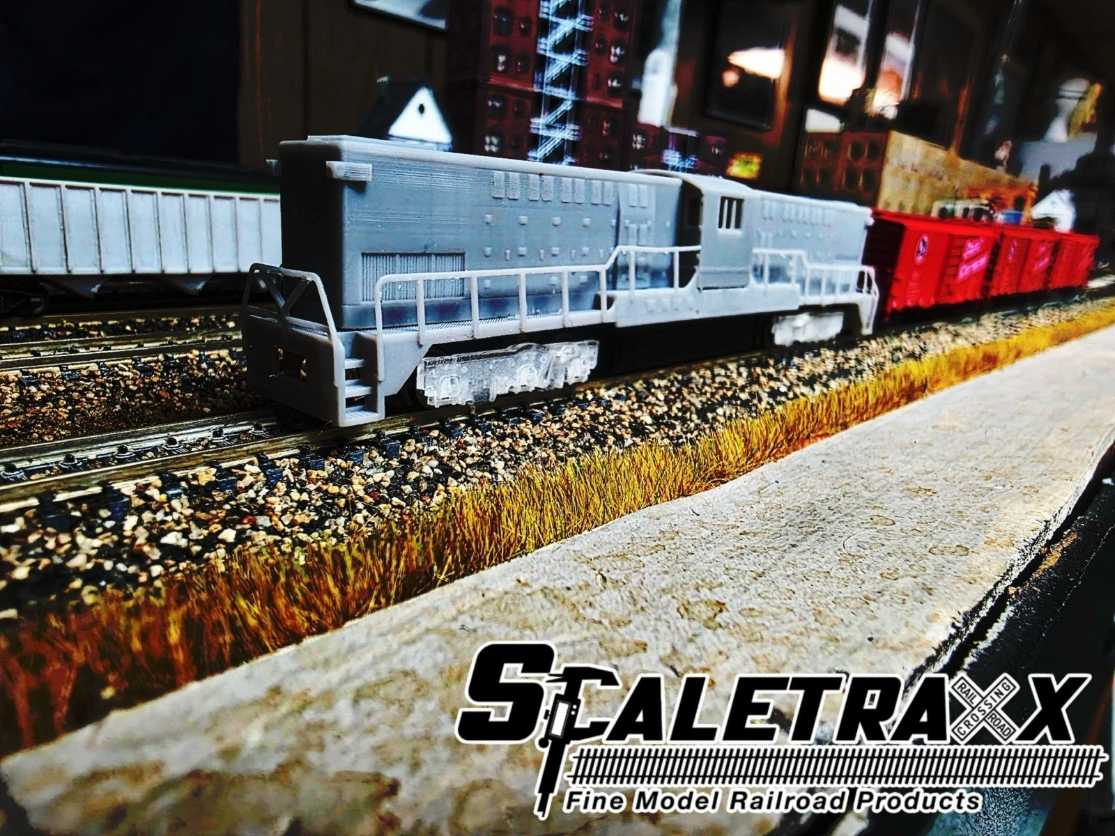 N SCALE BALDWIN CENTER CAB LOW VENT