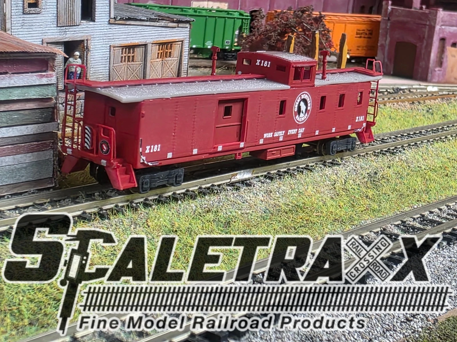 N SCALE GN HUTCH X181 FULLY DETAILED KIT
