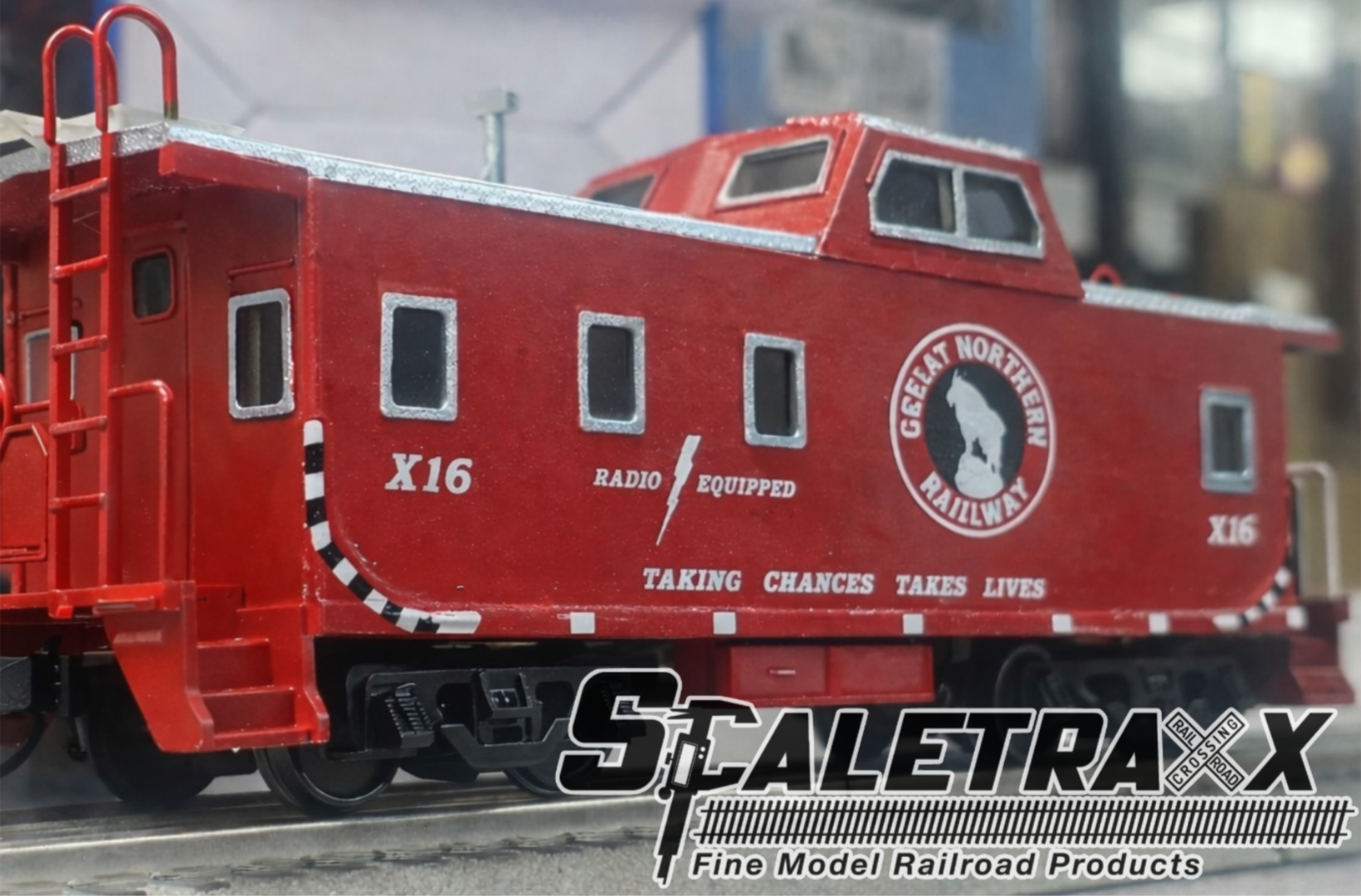 O SCALE Streamline Slant Caboose FINISHED KIT